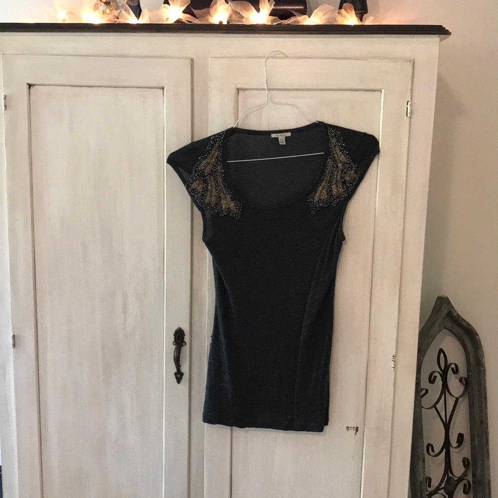 Anthropologie by Bordeaux top